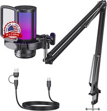 MEJOR Microfono USB Micr fono de grabaci n con condensador para grabar voz NUEVO