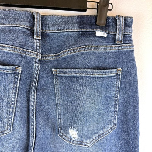 Daze Denim Dark Wash Distressed Boot Cut Jeans 30 x 30 (Short) - Picture 5 of 8