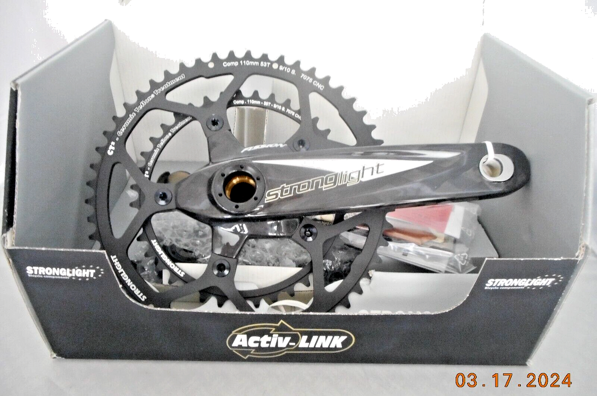 STRONGLIGHT Track 2000 ピストクランクセット　W130 15Circles-STRONGLIGHT-