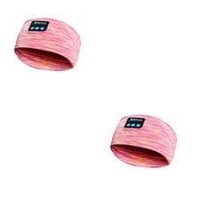 Wireless Bluetooth Sleeping Headphones Headband Thin Soft Elastic Comfortable Mu