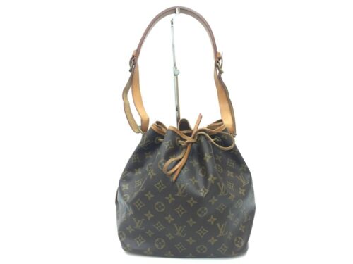 Auth Louis Vuitton Monogram Petit Noe Shoulder bag 1i220030n"
