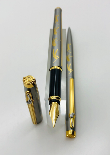 ELYSEE Staedtler Golf Set gold plated Füllfederhalter M + Kugelschreiber in Box - Bild 4 von 22