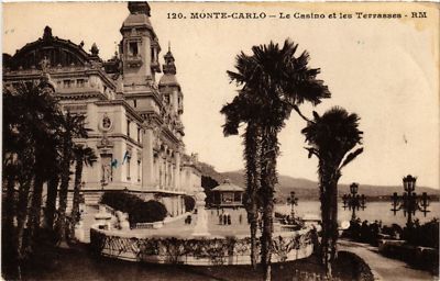 CPA MONACO - MONTE-CARLO - Le Casino et les Terrasses (476820)