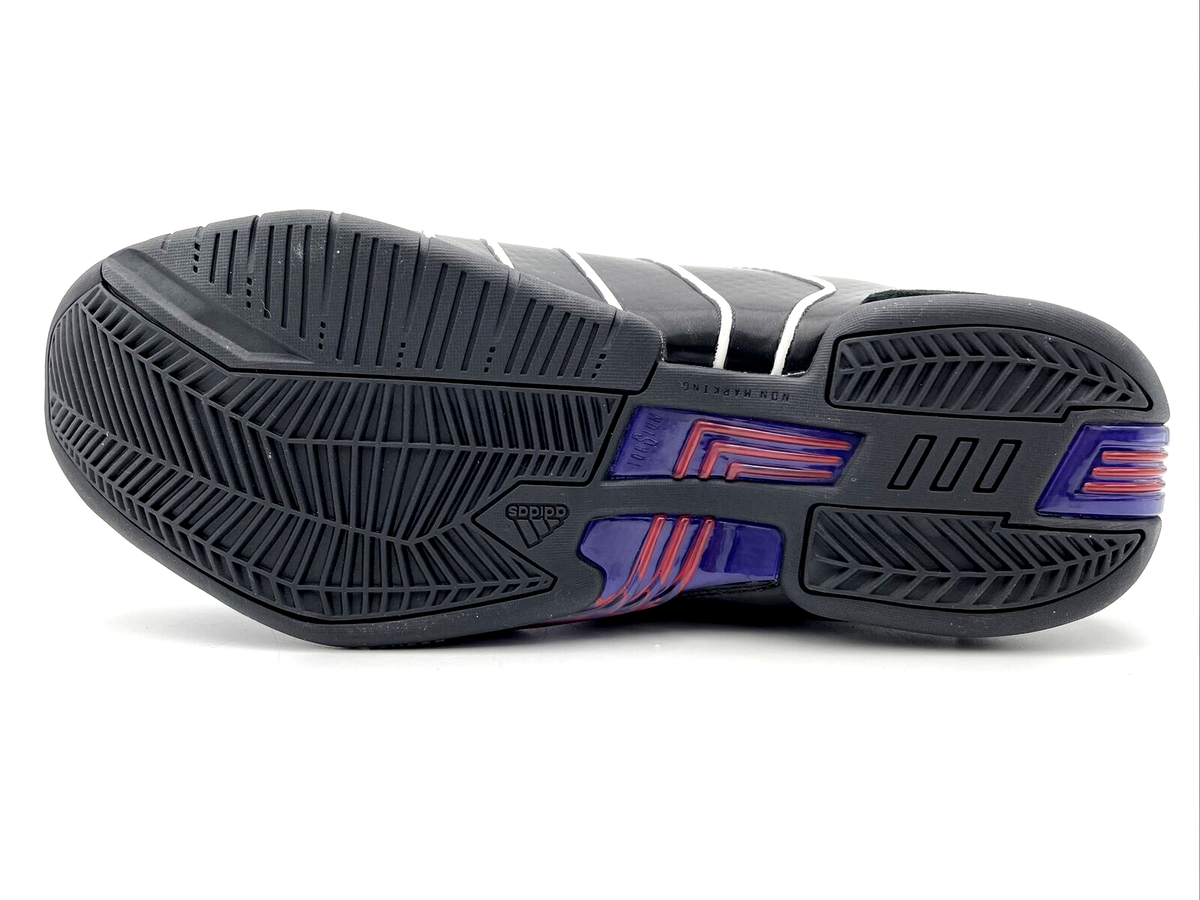 Adidas TMAC 3 Restomod Raptors Black Purple Basketball Shoes Adidas TMAC 3 Restomod Raptors Black Purple Basketball Shoes