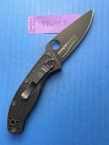 Spyderco Tenacious Lightweight Folding Knife FRN C122PBBK - 第 19/20 張圖片