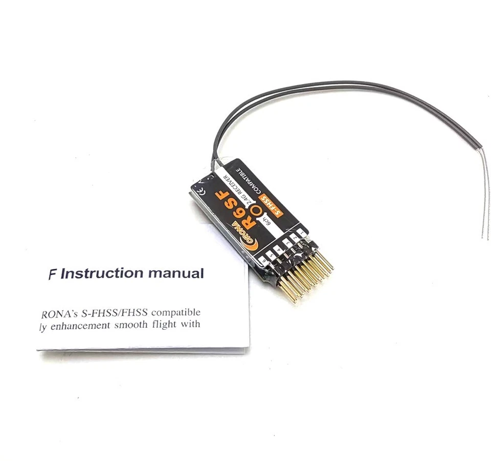 Corona R6SF 2.4GHz S-FHSS/FHSS Compatible 6Ch Micro Receiver for FUTABA T6J/T8J/ - Image 2 of 4
