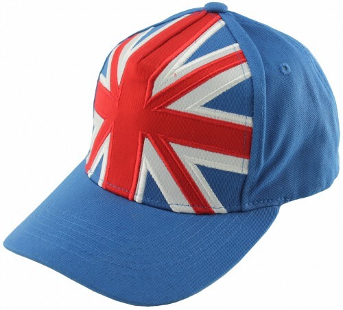 Royal Stallion England Union Jack Snapback Baseball Cap - Bild 1 von 4