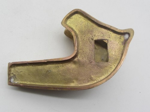 Vintage Messing PFERDEKOPF Papierhalter Clip hängende/Schreibtischhalterung - Bild 4 von 5
