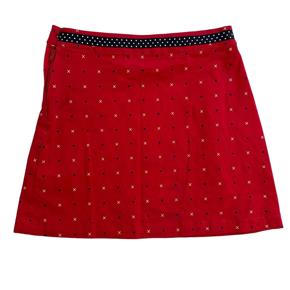 Новый без ЯРЛЫКОВ Brooks Brothers опрятный красный мини юбка девочек 12 - Изображение 2 из 4