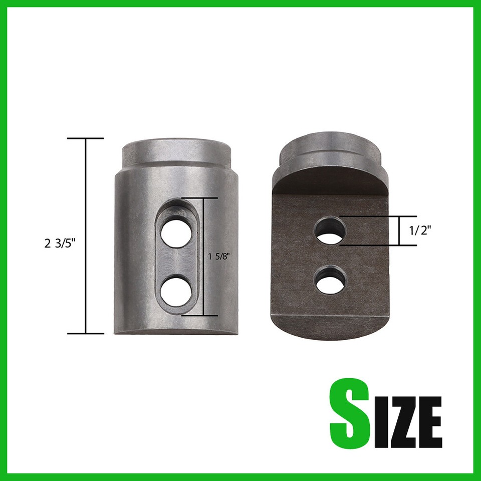 Heavy Duty Universal Tube Connector Fabrication Bungs 1 3/4x .095