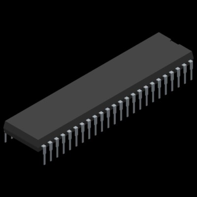 Roland SCSI Chip W-30 / KW30, for CD-ROM/Hard Disk/etc., read desc