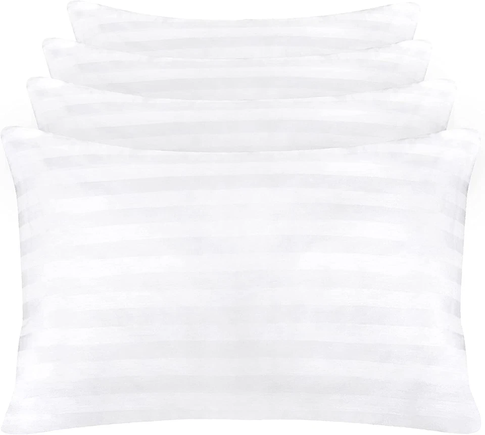 Juego de 4 almohadas Luxury Plus Queen de microfibra alternativa lavado de felpa suave Foto 2 de 4