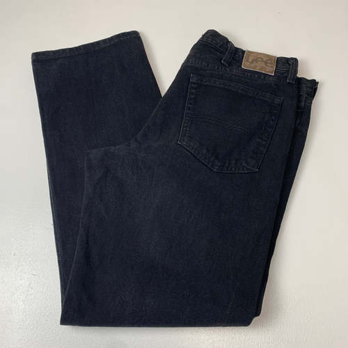 Jean noir homme LEE coupe régulière / W36” L30”