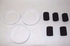 Tire and Tail Scrubber 8pcs Kit for Polaris 180,280,360,380 C10-3 OE# 9-100-3105