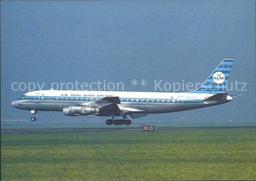 72226616 avions civils KLM Royal Dutch Airlines Douglas DC-8-53 PH-DCR avion - Photo 1/2