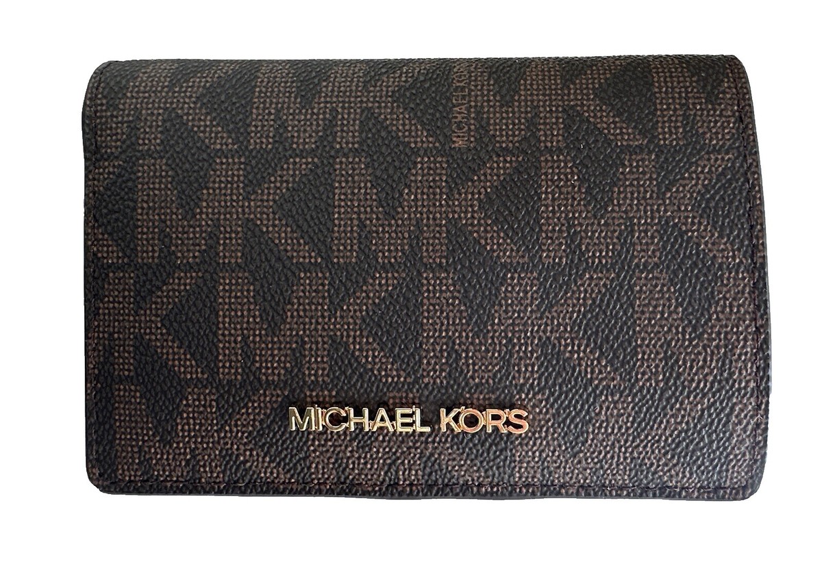 財布・小物その他 Michael Kors Woman Wallet Black 34F9GF6D0L 001 Amazon.com: Michael Kors Women's Wallet, Black/Gold