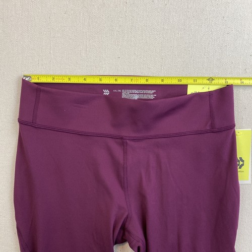 All In Motion NWT Girls Mid Rise Legging Size XXL (18) Maroon Moisture Wick - Picture 5 of 12