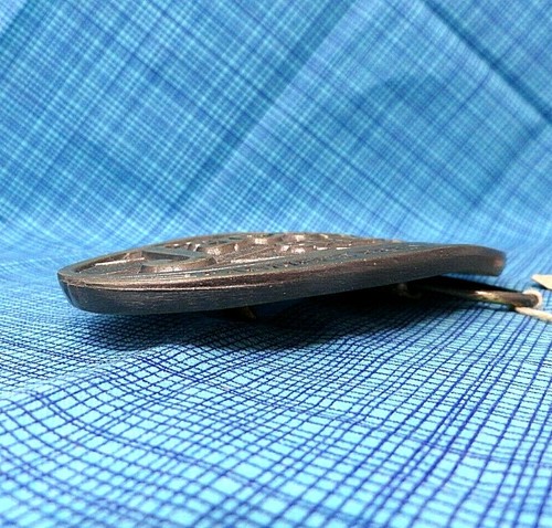 Farmers Feed The World Jacques Seeds Promo Belt Buckle Vtg 70s Lewis     .CVB118 - Picture 5 of 7