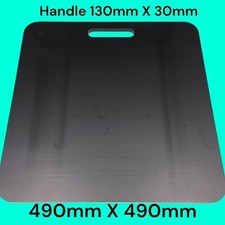 bricklaying spot board reversible 15mm black high density polyethylene