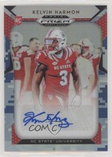 2019 Panini Prizm Draft Picks Camo 11/15 Kelvin Harmon #114 Auto n7r