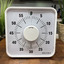 Secura 60-Minute Visual Countdown Timer, 7.5-...