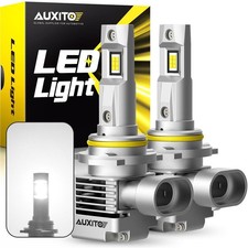 2x Auxito 9005 Led Headlight Bulb Kit High Low Beam 6500k Super White 30000lm Us