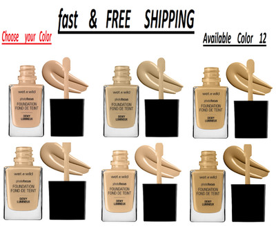 wet n wild Photo Focus Dewy Liquid Foundation Makeup - ( Choose  Color  )