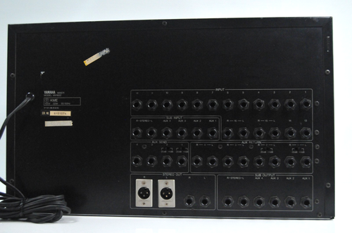 Yamaha Analog Mixer MV1602 16-Channel Rack Mount Tested working JAPAN AF098T - Picture 11 of 24