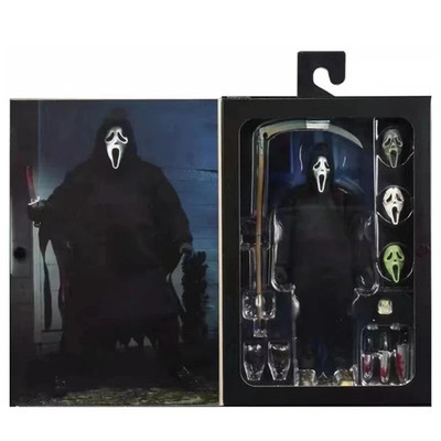 NECA Scream Ghost Face 18CM PVC Action Figure Horror Collectible Boxed Toy