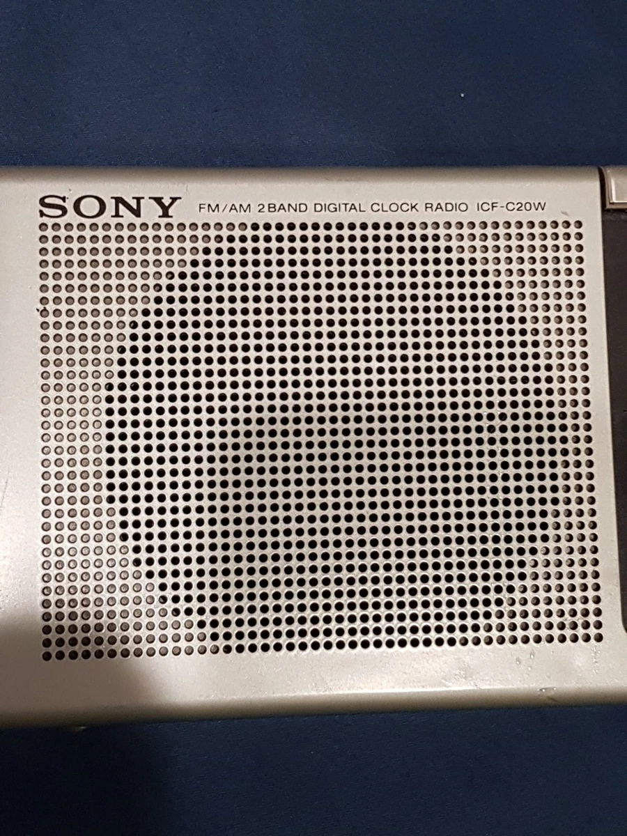 Radioreloj Sony ICF-C20W radio despertador FM