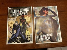 Black Widow & Hawkeye 1-3 Marvel Comics Stanley Artgerm Lau Variant NM