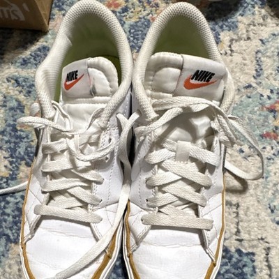 Nike White Brown Low Top Lace Up Athletic Sneakers DN3161-300 Men s 2022