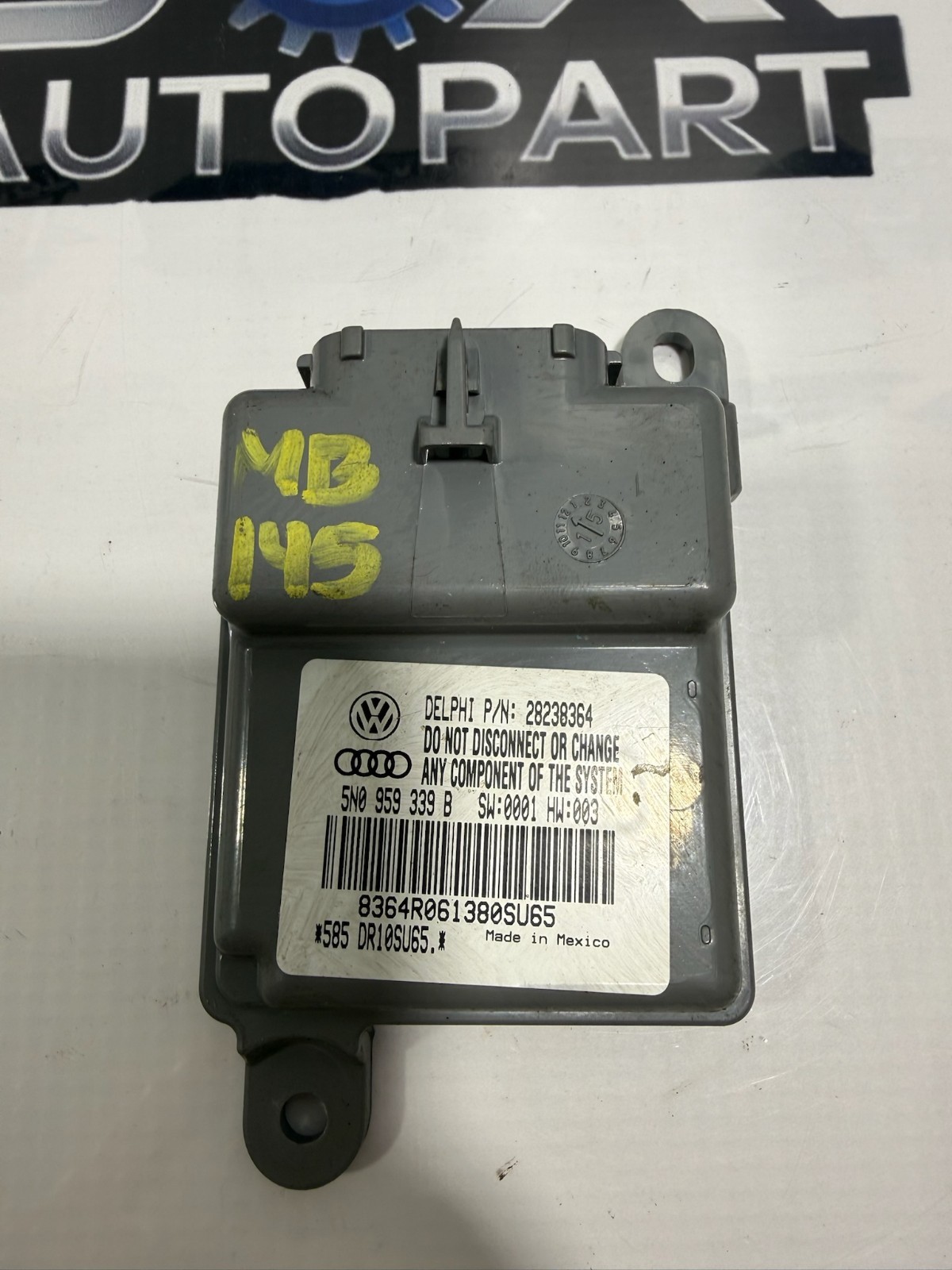 2009-2017 Volkswagen Tiguan Seat Occupancy Detection Sensor Control Module OEM