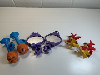 Vintage McDonald's 1990 Toy Spielzeug Bike Fun / I like Bikes Set Konvolut Lot