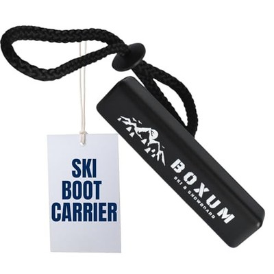 Boxum Ski Boot Carrier Strap with Thermoplastic T-Handle - Heavy Duty Nylon