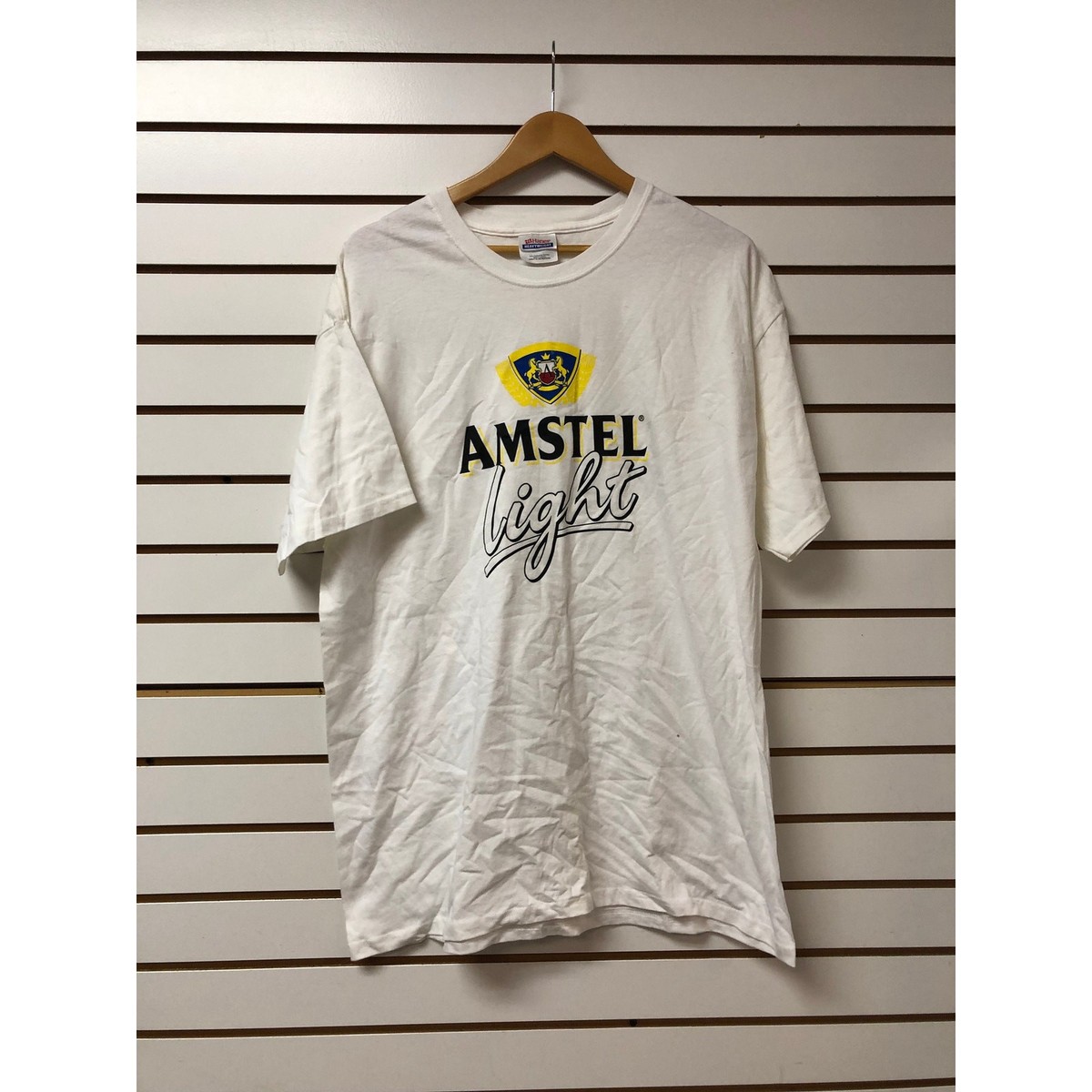 Vintage Amstel light beer T shirt size XL 1990s 80s | eBay