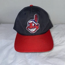 Clevland Indians Navy Blue Snap Back Hat