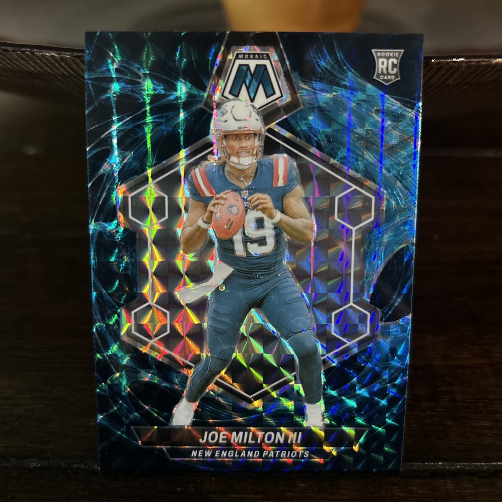 2024 Panini Mosaic Rookies Joe Milton III #397 Genesis Mosaic Prizm (RC) SSP