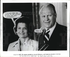 1977 Press Photo President Gerald Ford & First Lady Betty Ford - pip23184