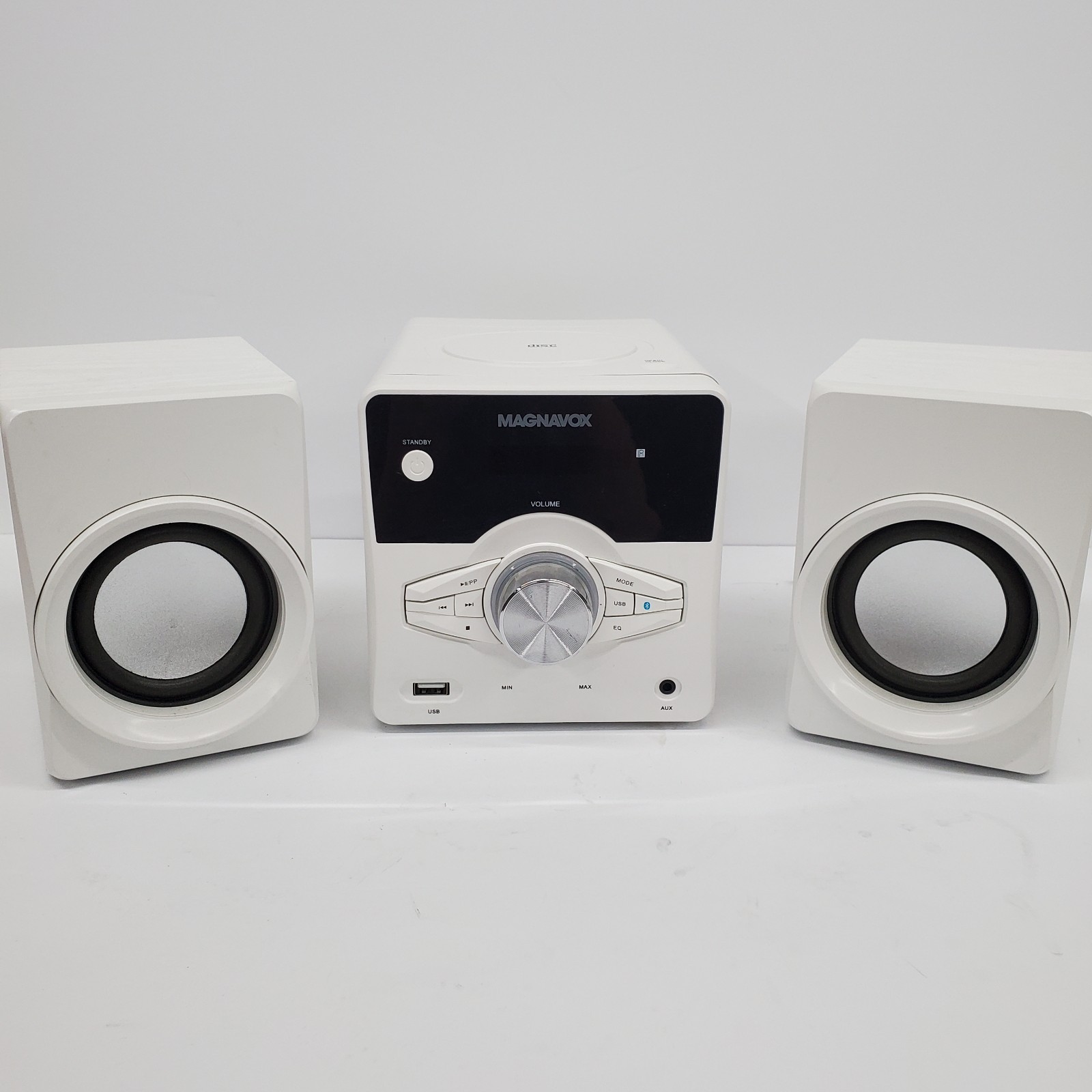 White Bluetooth Usb Port Aux Cable Radio Fm Tuner
