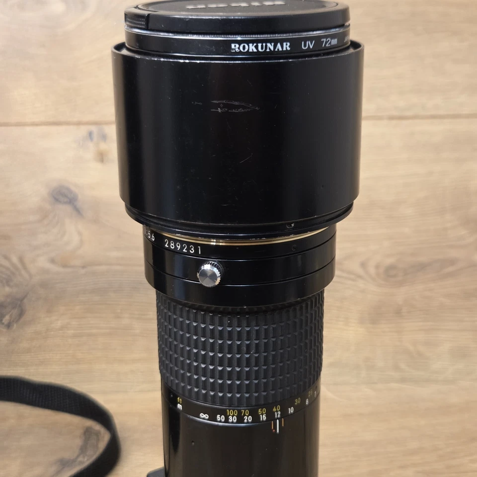 Lente teleobjetivo Nikon NIKKOR ED 400 mm F5,6 AI-s IF MF montaje F con estuche Foto 3 de 4