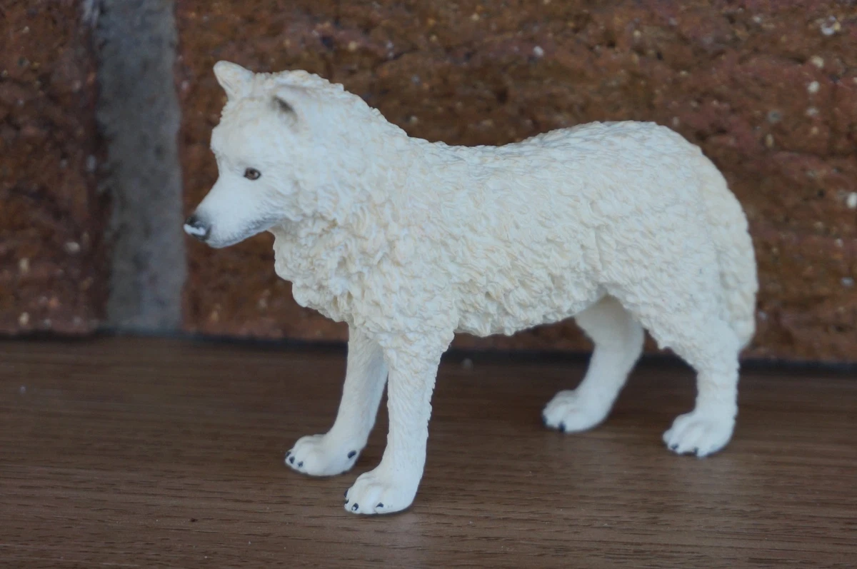 Figurine Schleich Wolf 14223 - Moule Vintage 1991, Fabriquée En Allemagne