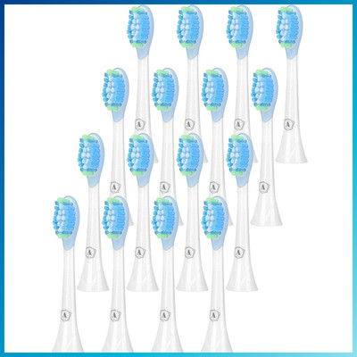 Aufsteckbürsten 16 Stück für Philips Sonicare Classic Precision Clean