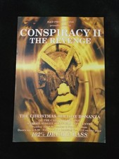Rave Flyer - Size A4 - Conspiracy Sheffield - Club Flyers