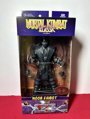 2026 McFarlane Toys Mortal Kombat Klassic: NOOB SAIBOT Figure (Red Platinum)