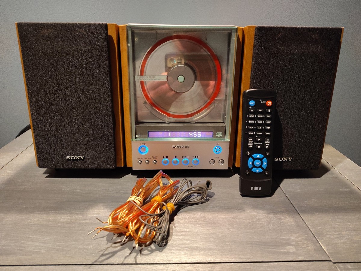 SONY CMT-EX1 (希少、レア)システムコンポ Sony CMT-EX1 Radio CD Player Stereo System w/3rd Party Remote