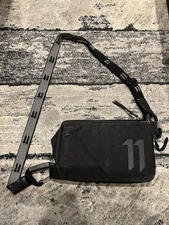 11 by Boris Bidjan Saberi Body Bag Black Unisex Shoulder Logo