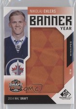 2016-17 SP Game Used Banner Year Draft Year 2014 Nikolaj Ehlers #BD14-NE 7a2