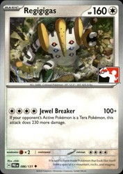 Regigigas 086/131 Prize Pack Series 7