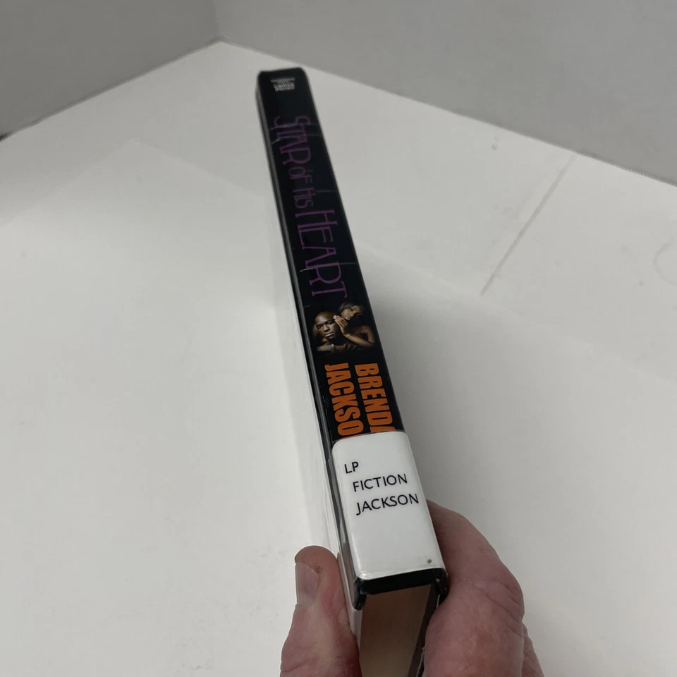 Star of His Heart by Brenda Jackson (2010, Hardcover) ex-library large print - Image 2 of 4